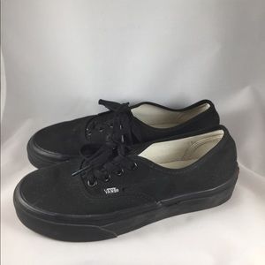 Vans black men’s 4.5 women’s 6.0